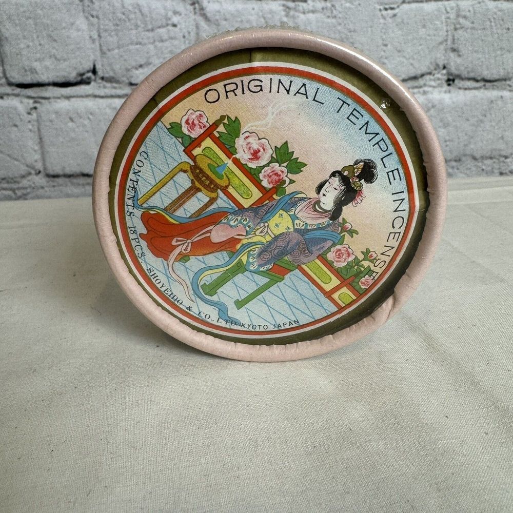Vintage Shoyeido Japanese Incense Assortment 18 Sticks MADE‎ IN JAPAN SEALED